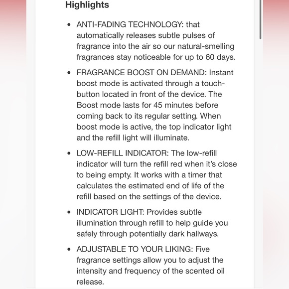 💫 NWT Air Wick Advanced Plug in Scented Oil Warmer Air Freshener - Picture 6 of 14